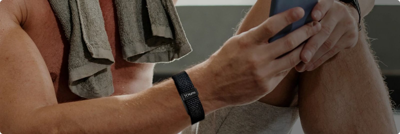 Hume Band 2.0 worn during a typical day, real-world use